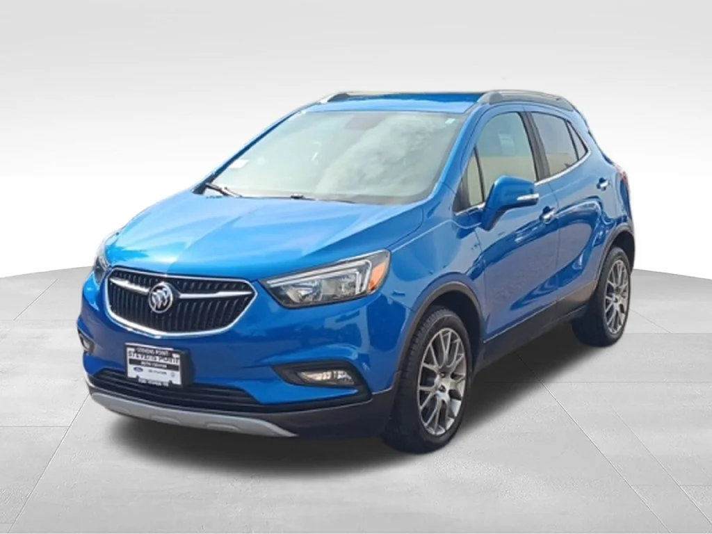Used 2018 Brilliant Blue Metallic Buick Sport Touring image 3