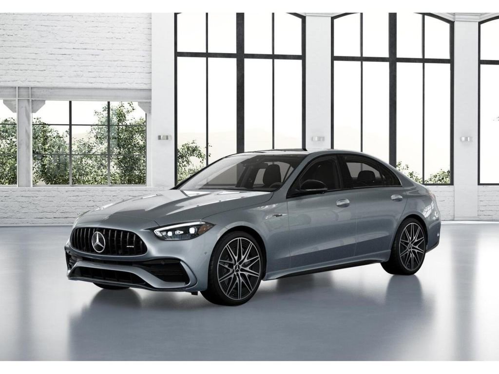 New 2026 Cirrus Silver Metallic Mercedes-Benz AMG® C 43 4MATIC® Sedan image 81