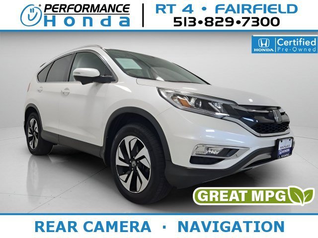 Certified Used 2016 White Diamond Pearl Honda Touring image 1
