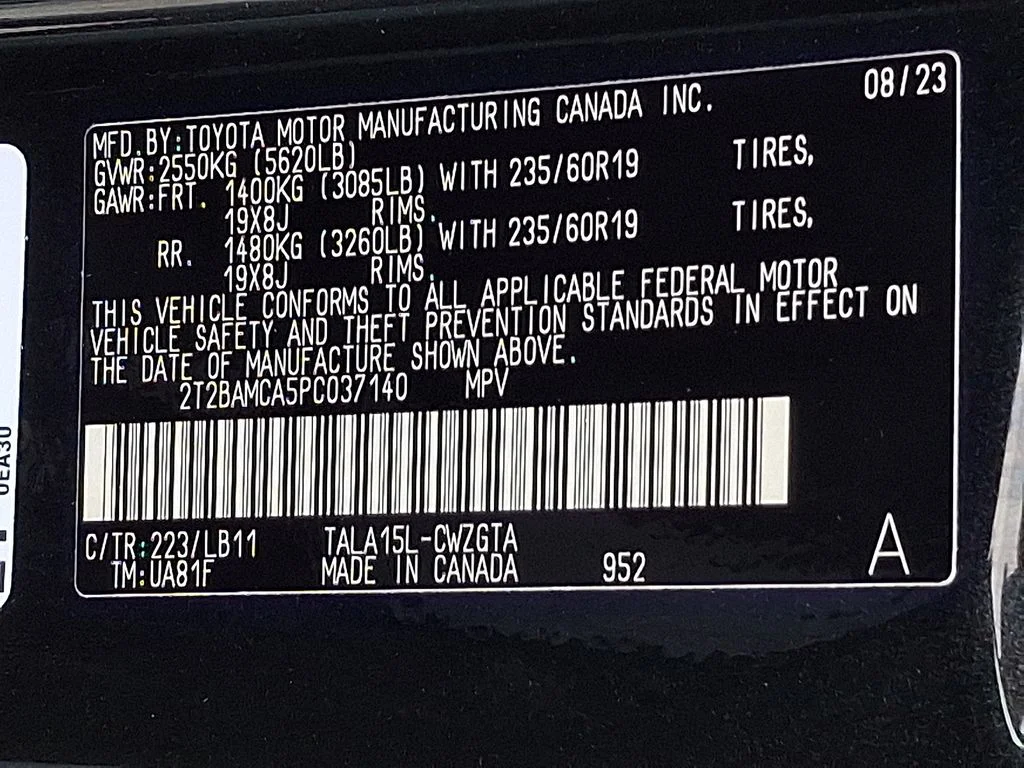 Used 2023 Black Lexus 350 Premium Plus image 24