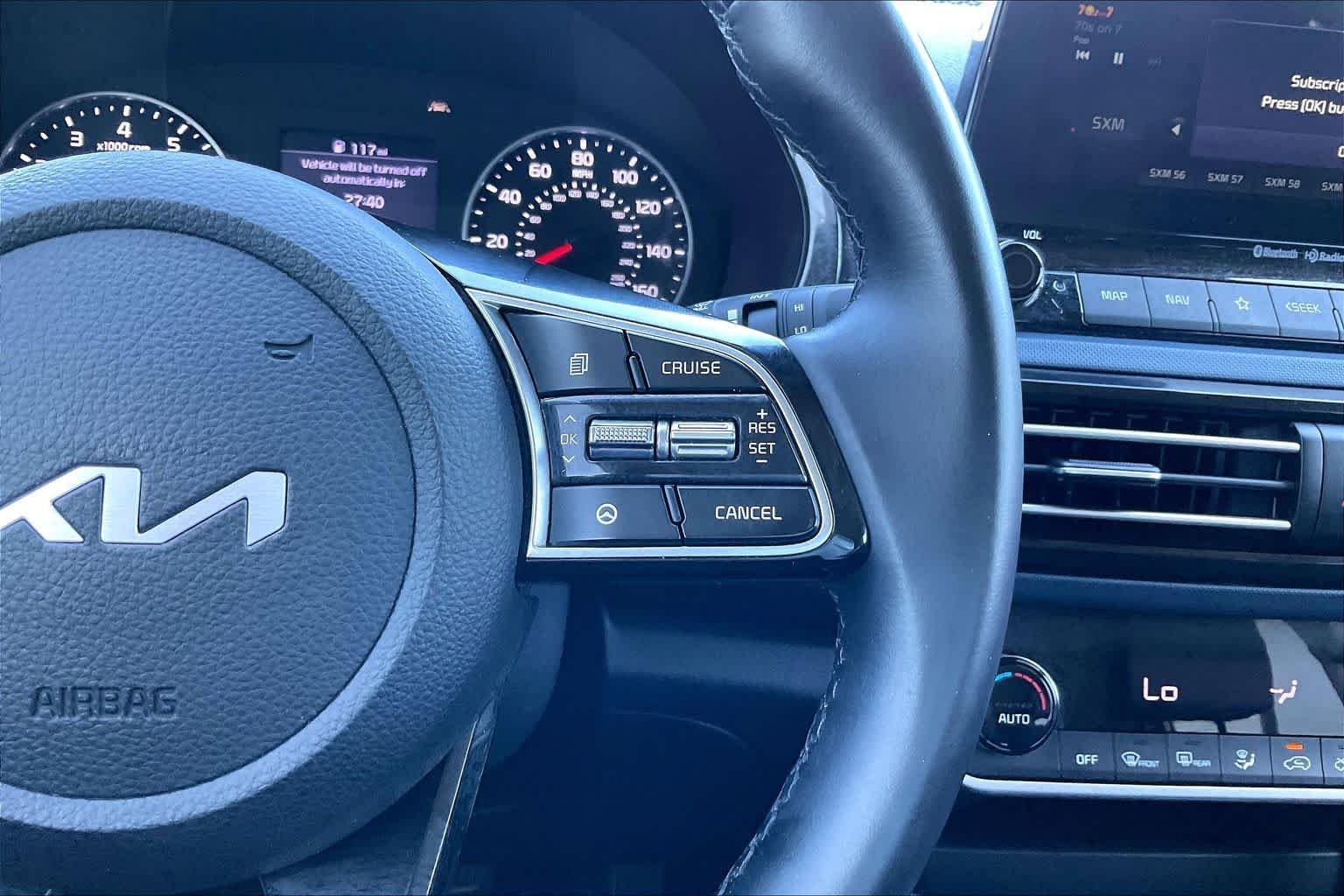 Used 2022 Clear White/Black Roof Kia S image 24