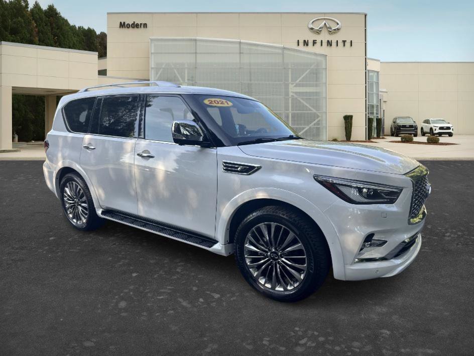 Used 2021 Moonstone White INFINITI SENSORY image 3