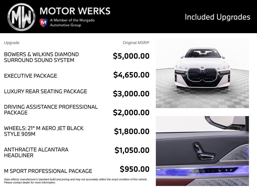 New 2026 Alpine White BMW 760i xDrive image 4