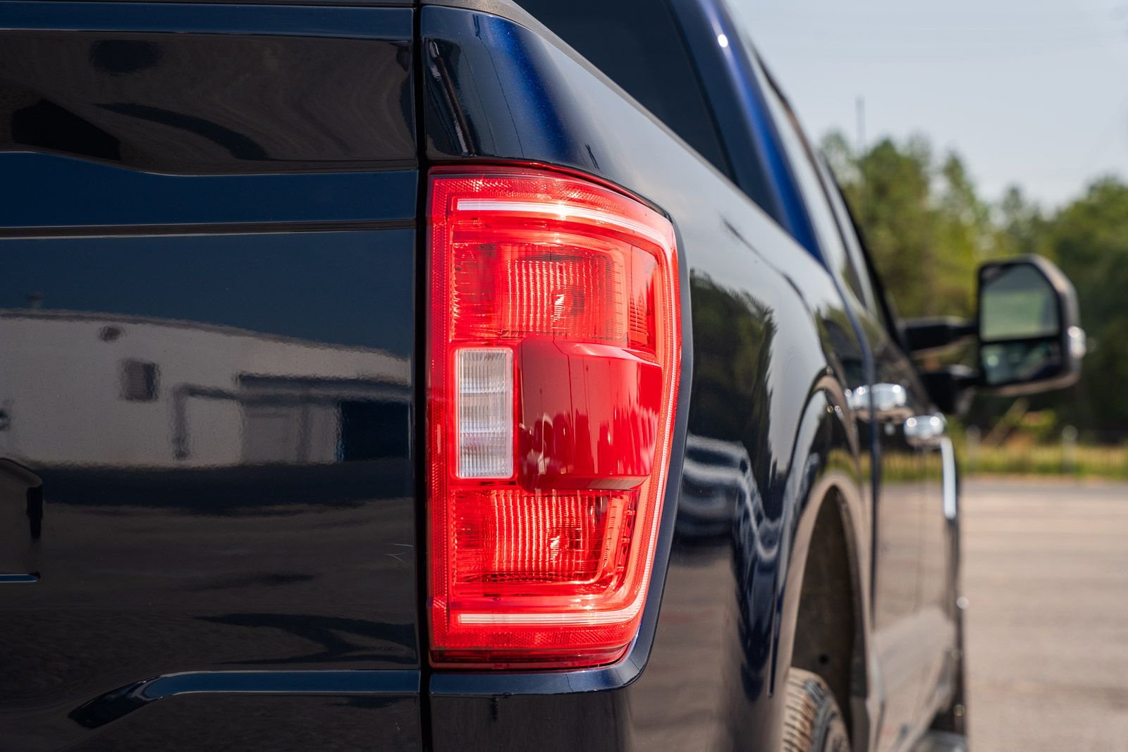 Used 2023 Antimatter Blue Metallic Ford XLT image 16