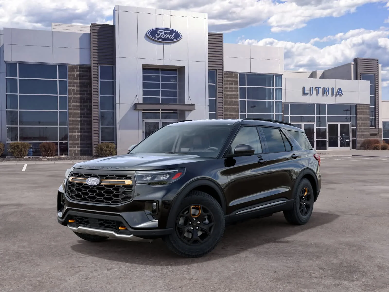 New 2027 Agate Black Metallic Ford Tremor® image 2