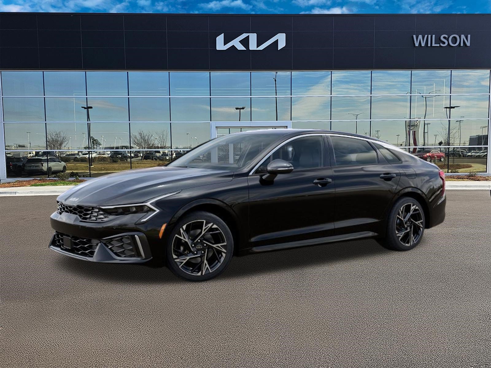 New 2026 Aurora Black Pearl Kia GT-Line FWD image 3