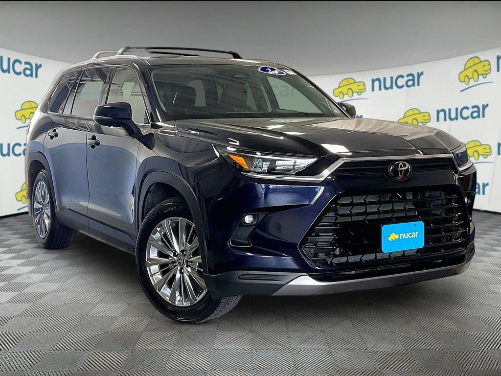 Certified Used 2024 Blue Toyota Platinum image 1