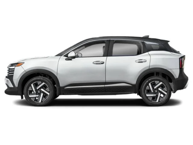 New 2026 Aspen White TriCoat / Super Black Two-tone Nissan SV image 3