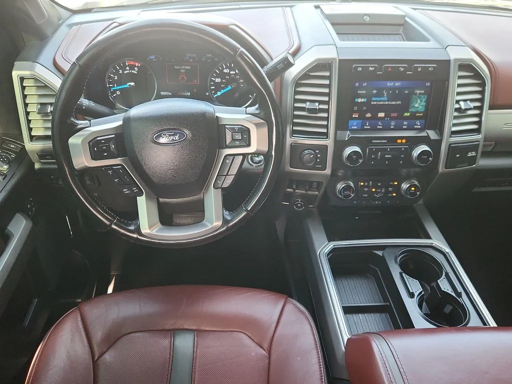 Used 2021 White Ford Platinum image 10
