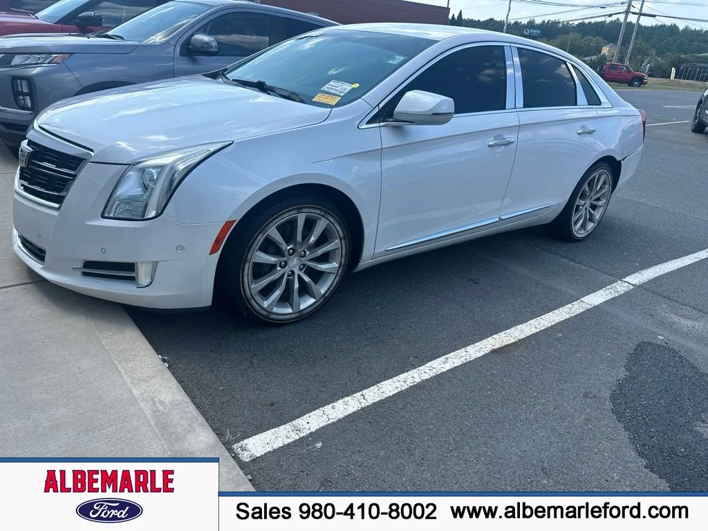 Used 2017 White Cadillac Luxury image 1