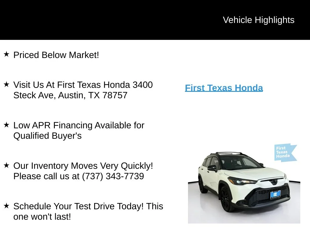 Used 2025 Wind Chill Pearl Toyota Hybrid Nightshade image 9