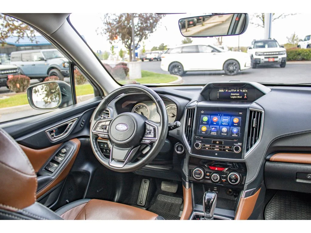 Used 2022 Magnetite Gray Metallic Subaru Touring image 22