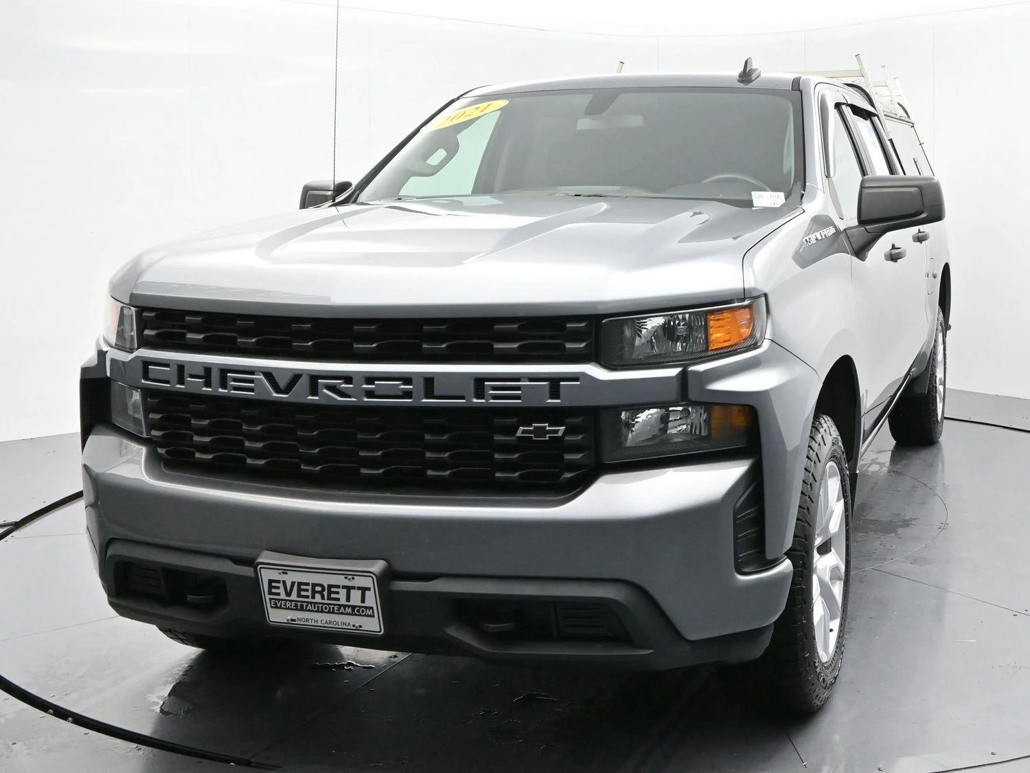 Used 2021 SATIN STEEL METALLIC Chevrolet Custom image 2
