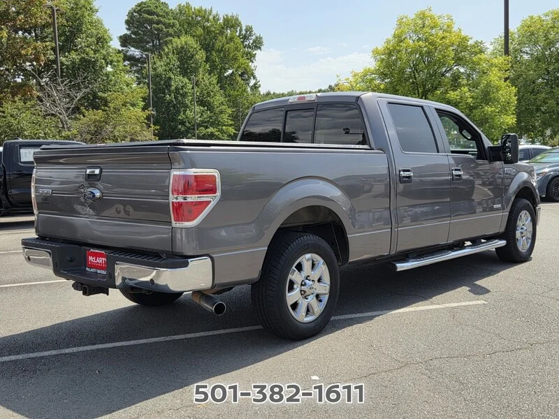 Used 2014 Sterling Gray Metallic FORD 2WD SUPERCREW 145" XLT image 4