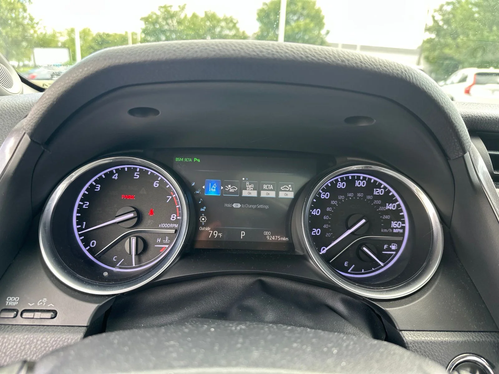Used 2018 Blue Toyota XLE image 5