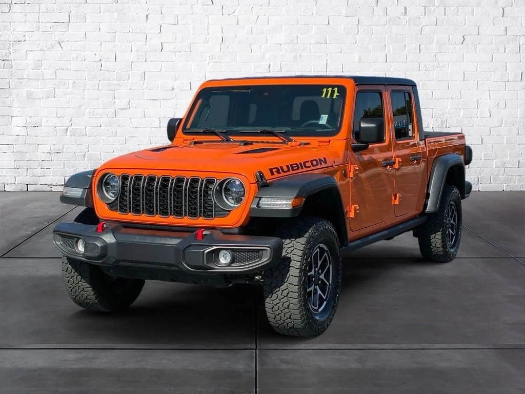 Used 2025 Orange Jeep Rubicon image 2