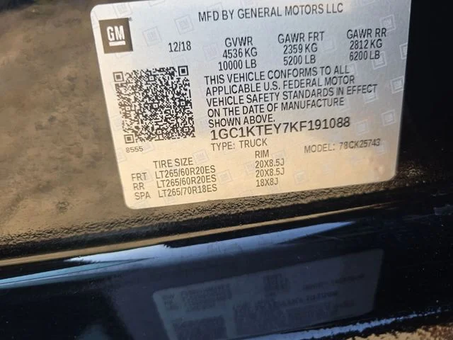 Used 2019 Black Chevrolet LTZ image 36