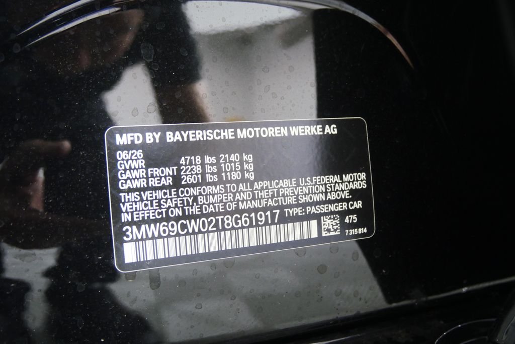 New 2026 Black Sapphire Metallic BMW 330i image 24