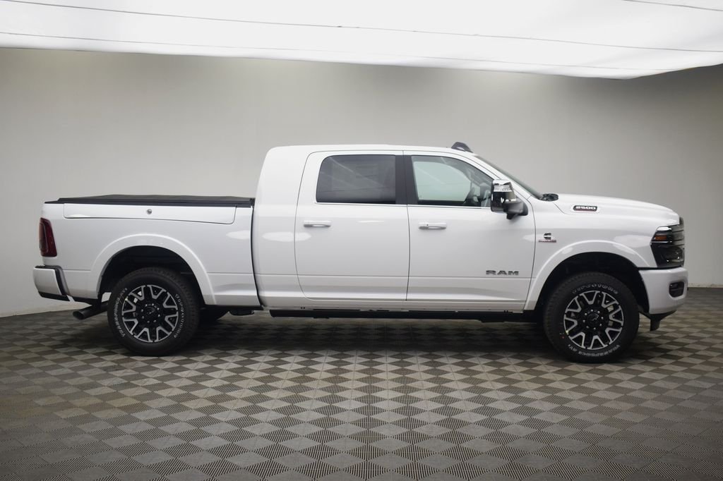 New 2026 Bright White Clear-Coat Exterior Paint RAM Limited Longhorn image 4