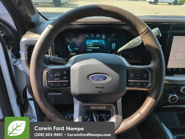New 2026 Star White Metallic Tri-Coat Ford F-350® King Ranch® image 14