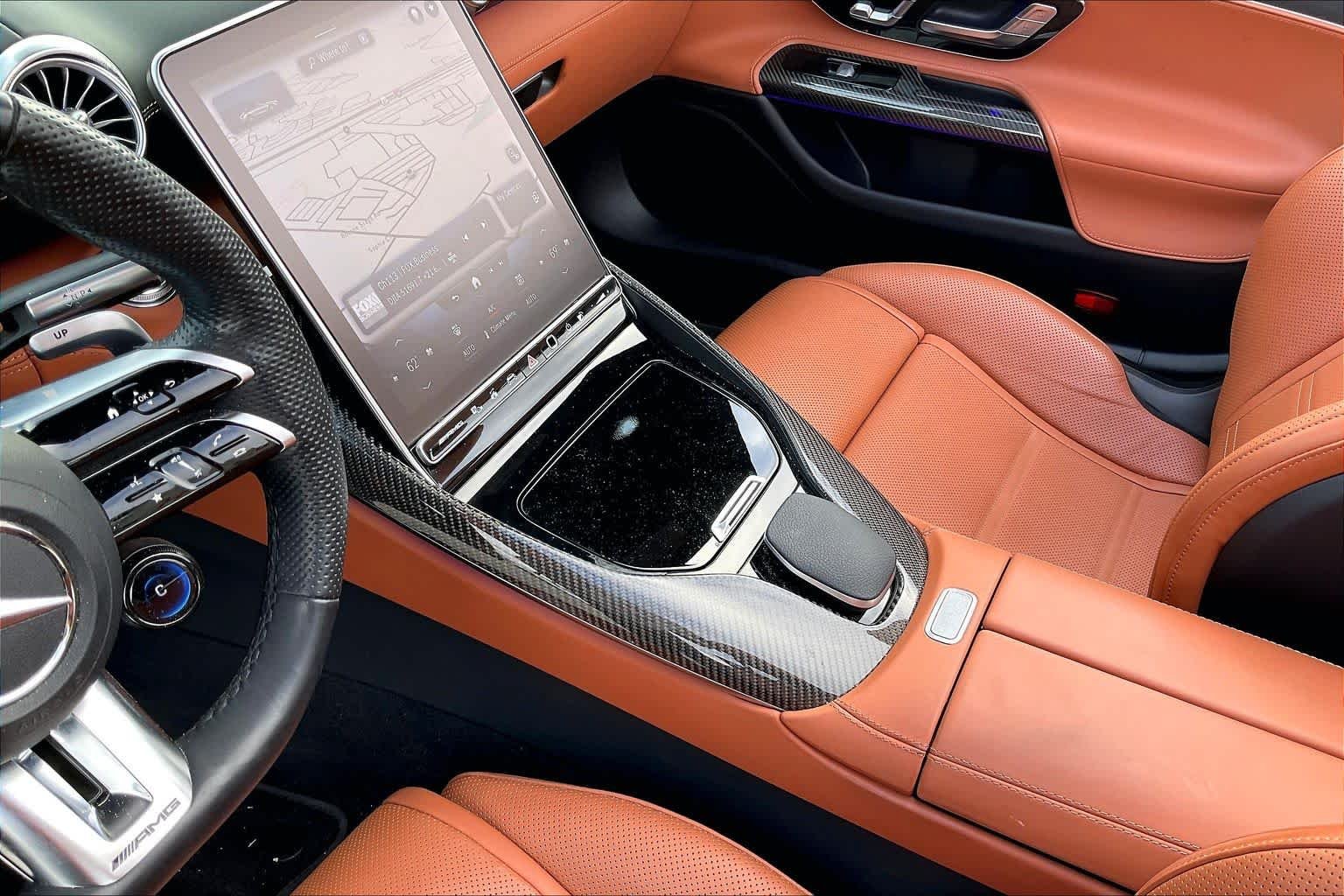 Certified Used 2022 Obsidian Black Metallic Mercedes-Benz AMG® SL 55 image 15