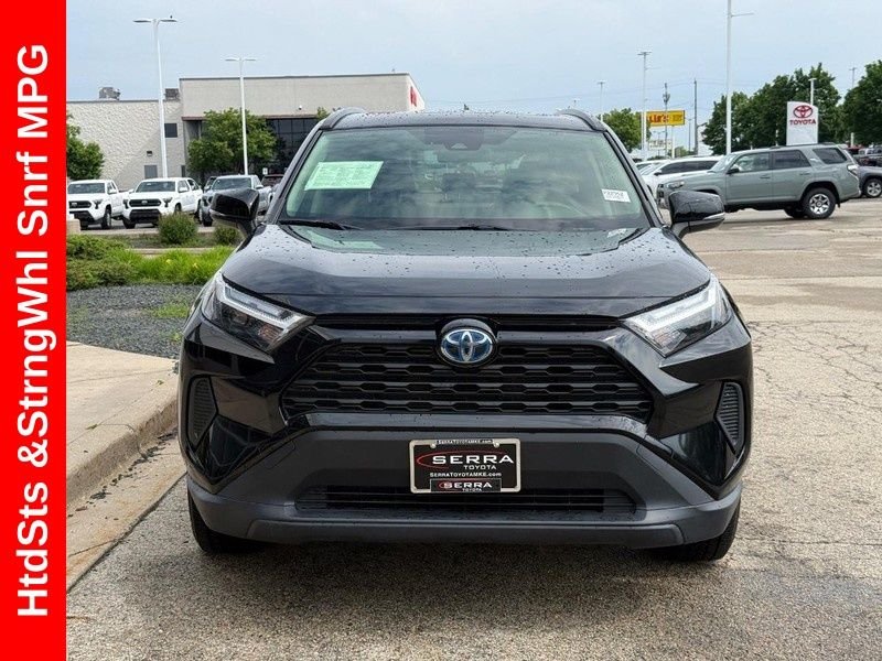 Used 2023 Midnight Black Metallic Toyota XLE image 8