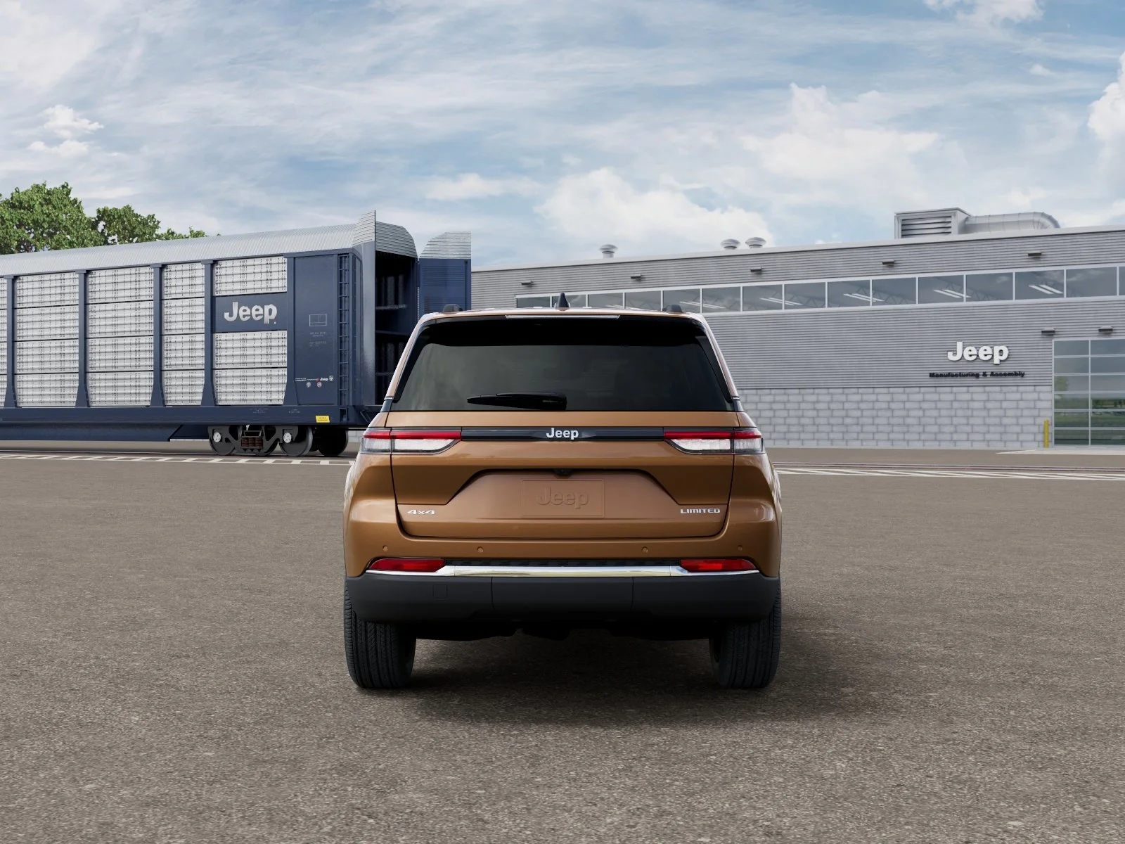 New 2026 Copper Shino Metallic Clear-Coat Exterior Paint Jeep Limited image 7