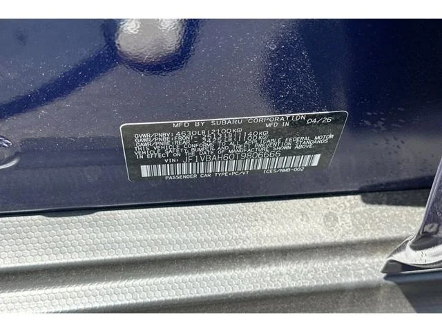 New 2026 SAPPHIRE BLUE PEARL Subaru Base image 62