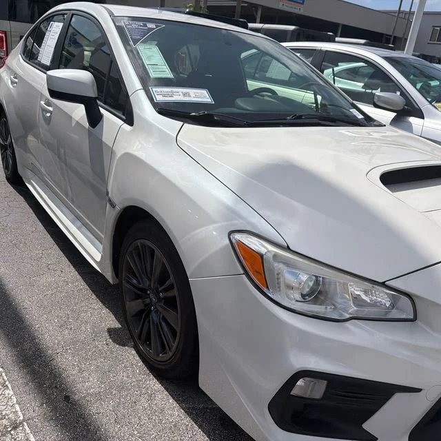 Used 2019 White Subaru Base image 1