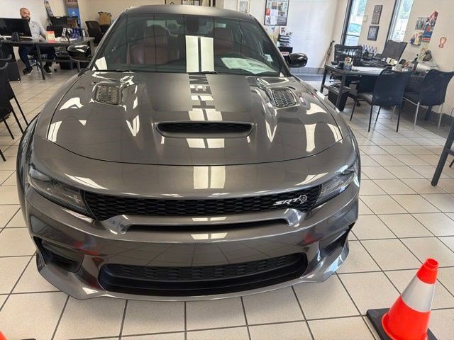 Used 2023 Granite Pearlcoat Dodge SRT Hellcat Widebody Jailbreak image 6