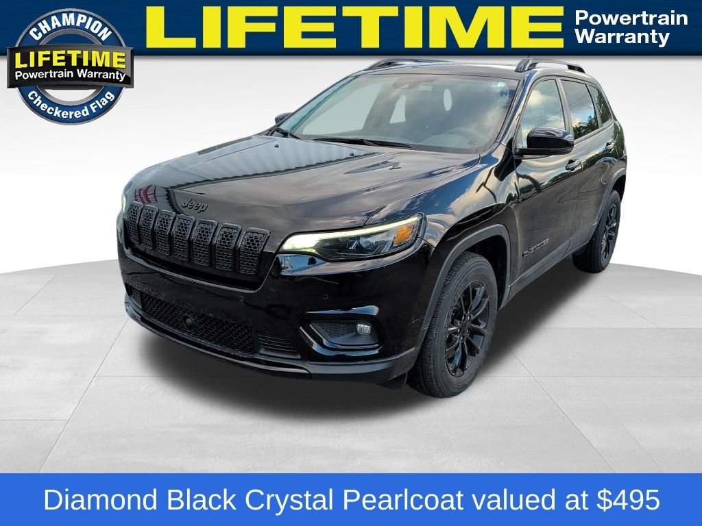 Used 2023 Black Jeep Altitude image 1