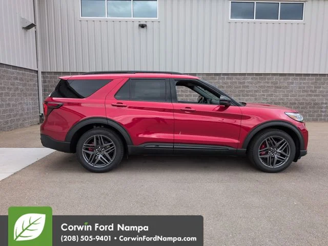 New 2026 Rapid Red Metallic Tinted Clearcoat Ford ST image 2