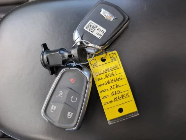 Used 2021 Stellar Black Metallic Cadillac Sport image 35