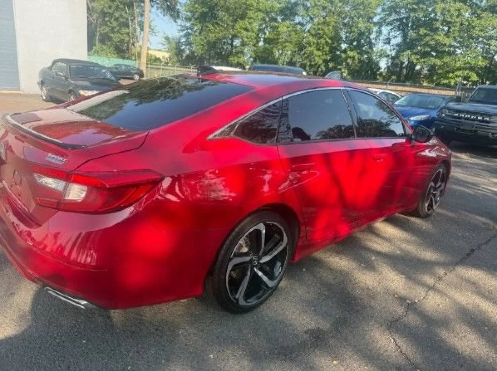 Certified Used 2022 Radiant Red Metallic Honda Sport SE image 8
