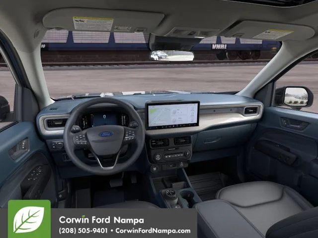 New 2026 Azure Gray Metallic Tri-Coat Ford Lariat image 9