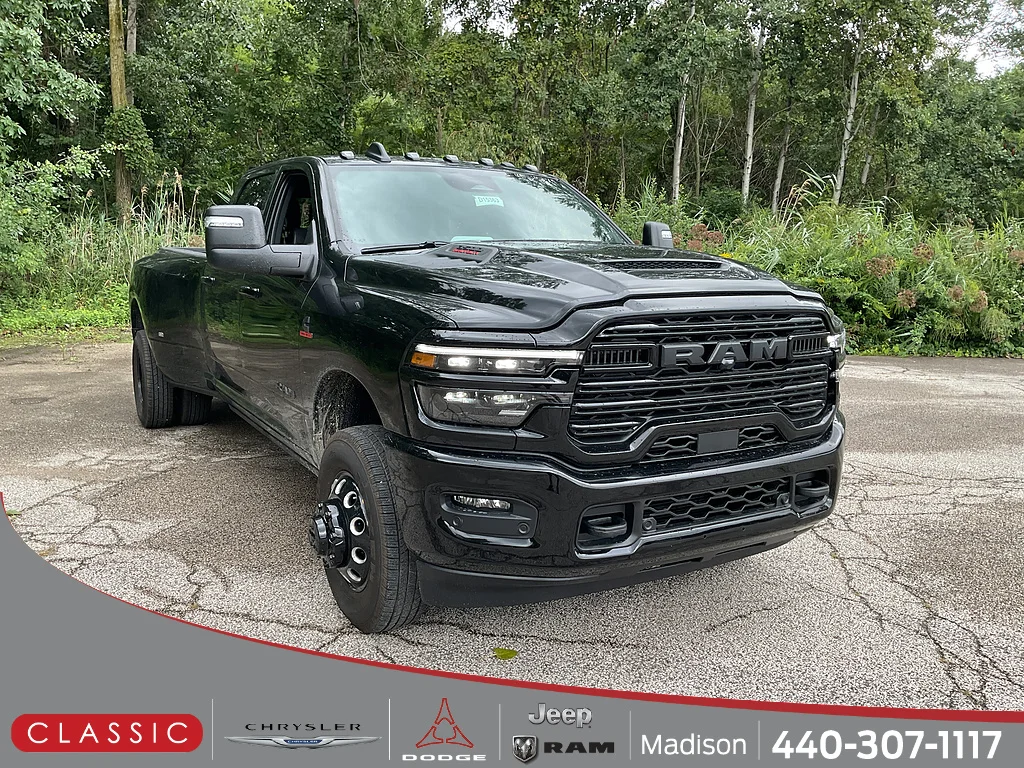New 2027 Diamond Black Crystal Pearlcoat RAM Laramie image 1