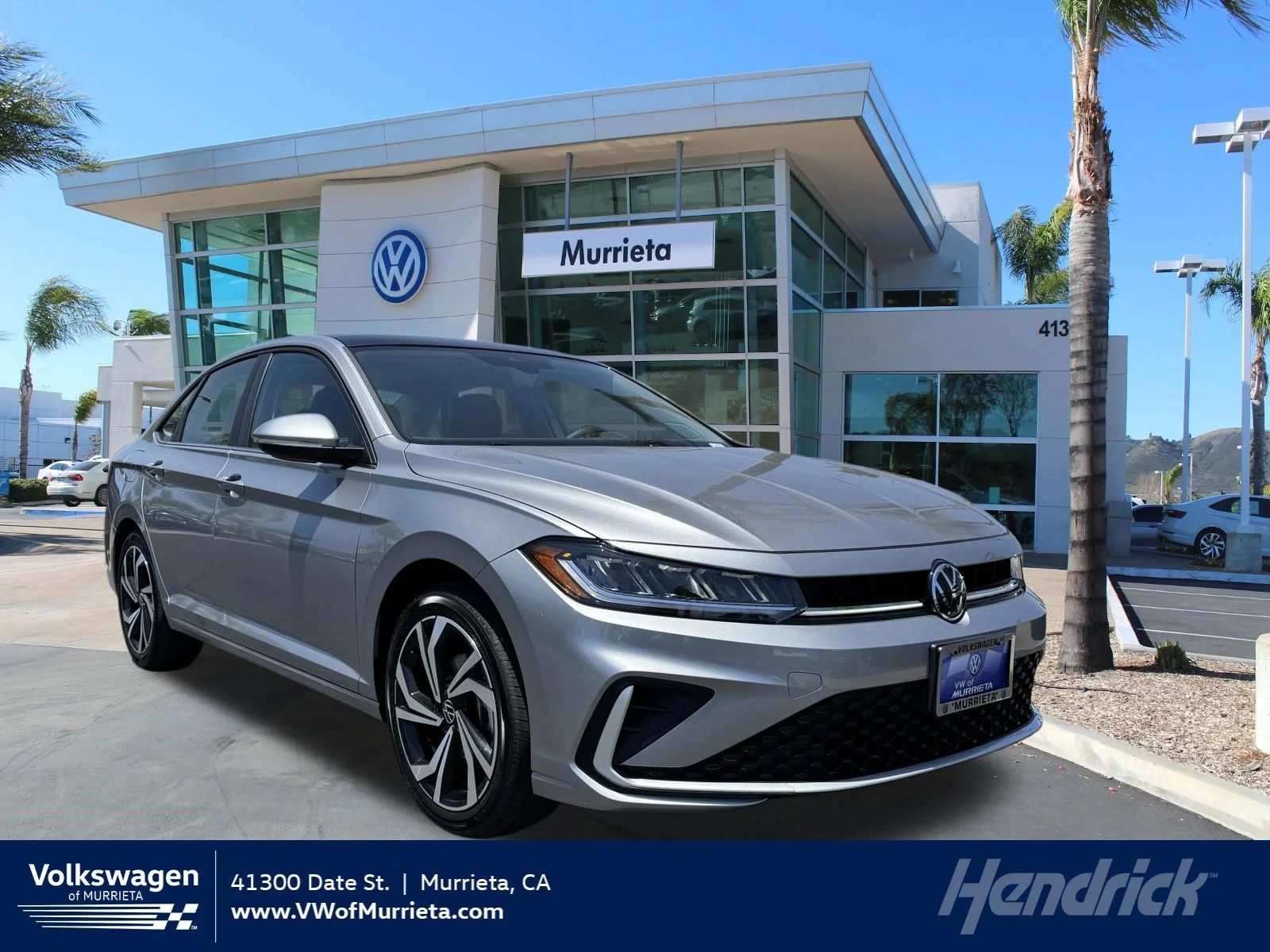 New 2026 Pyrite Silver Metallic Volkswagen SEL image 1