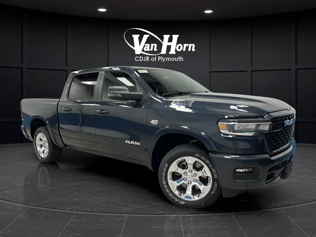 New 2026 Forged Blue Metallic Exterior Paint RAM Big Horn/Lone Star image 1