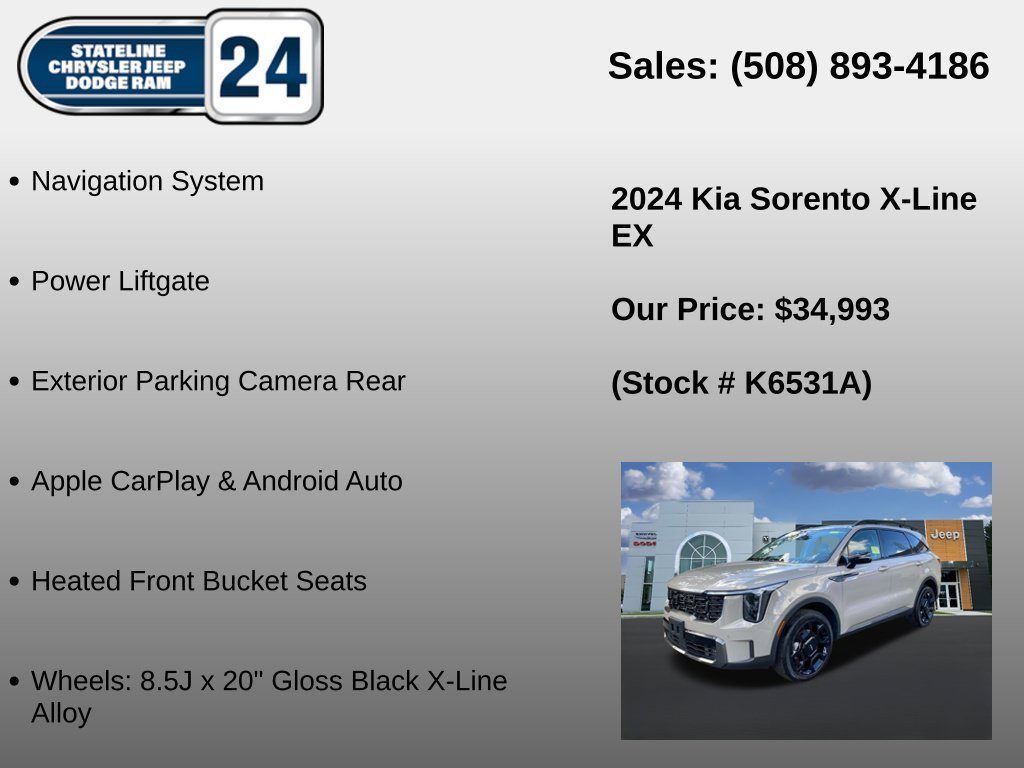 Used 2024 Brown Kia X-Line EX image 5