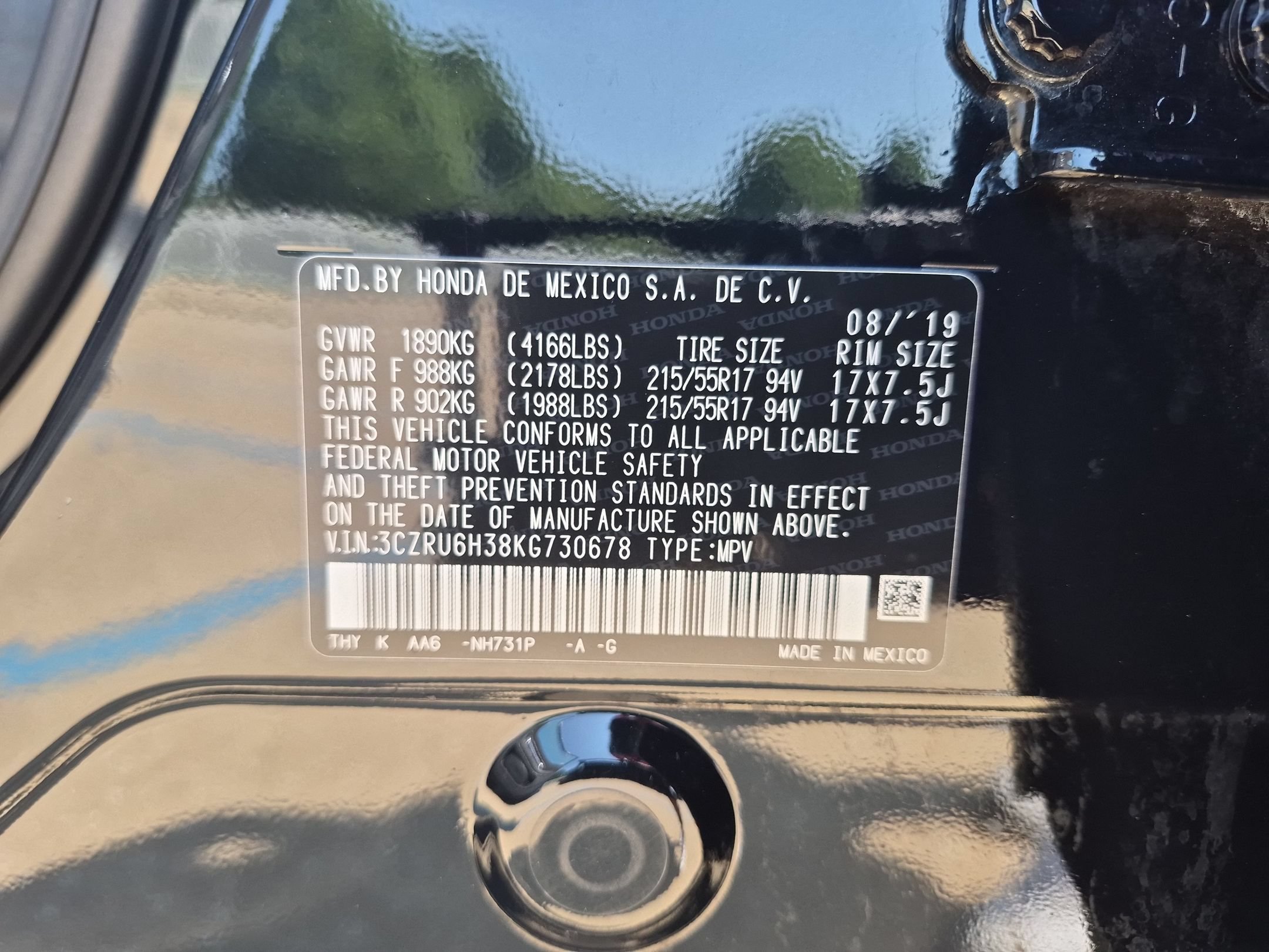 Certified Used 2019 Black Honda LX image 31