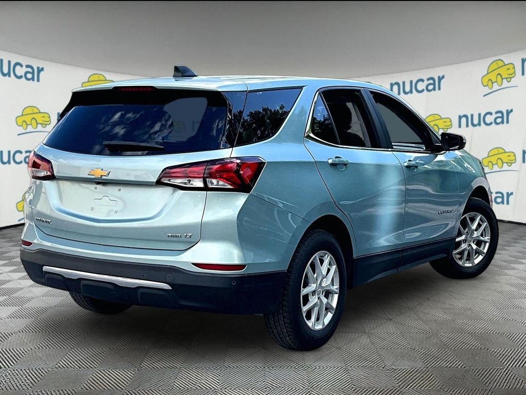 Used 2022 Seaglass Blue Metallic Chevrolet LT image 6