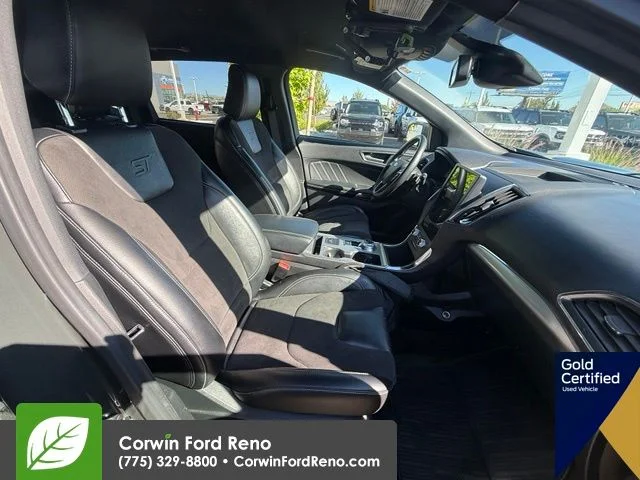 Certified Used 2022 Green Metallic Ford ST image 14