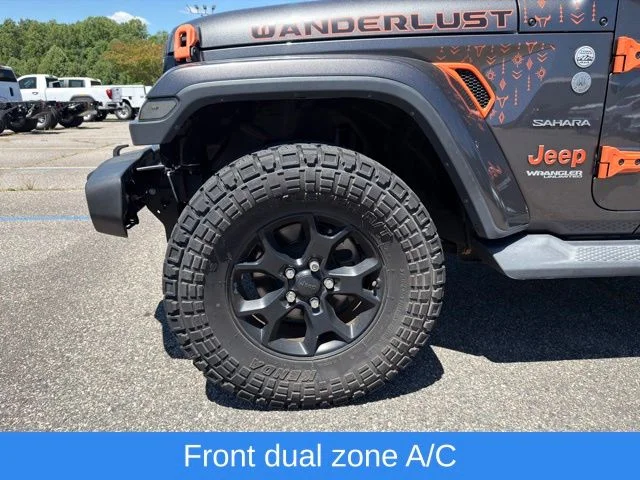 Used 2018 Gray Jeep Unlimited Sahara image 15