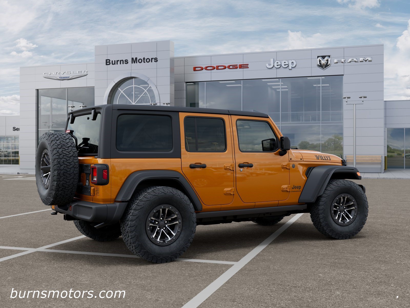 New 2026 Goldilocks Exterior Paint Jeep Willys 4-Door XTREME image 4