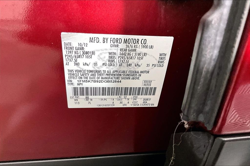 Used 2013 Red Ford Base image 16