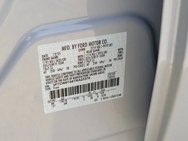 New 2026 Space White Metallic Ford Lobo™ image 15