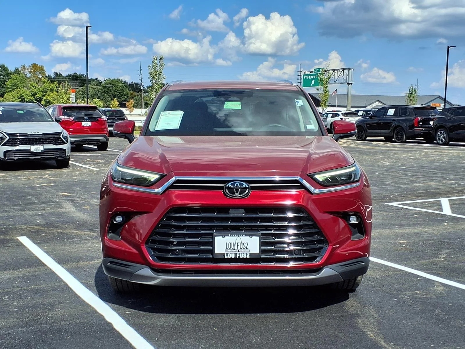 Used 2024 Ruby Flare Pearl Toyota Limited image 29