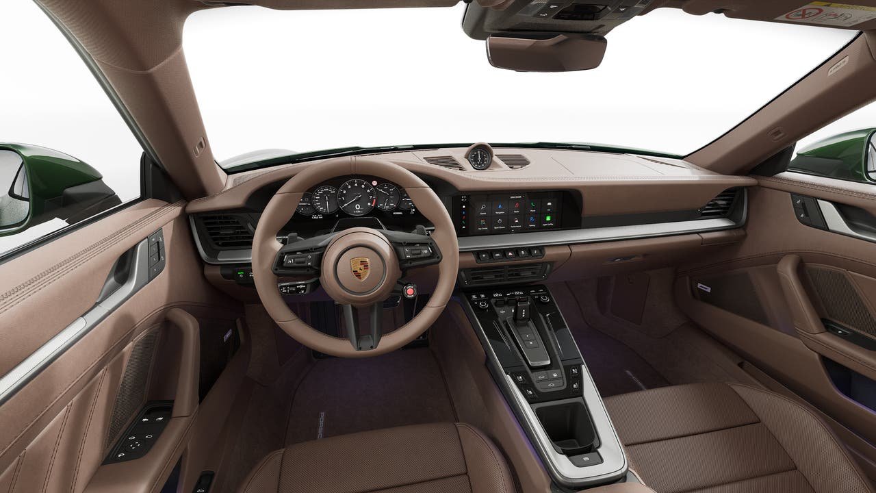 New 2027 Oak Green Metallic Neo Porsche Carrera 4S image 11