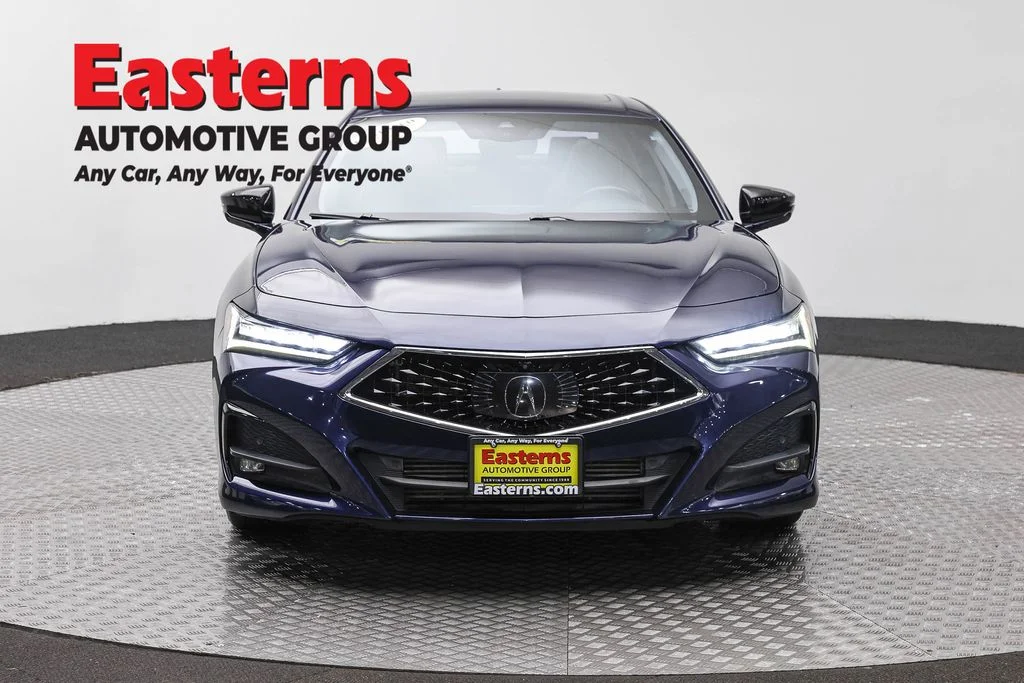 Used 2021 Blue Acura Advance image 2