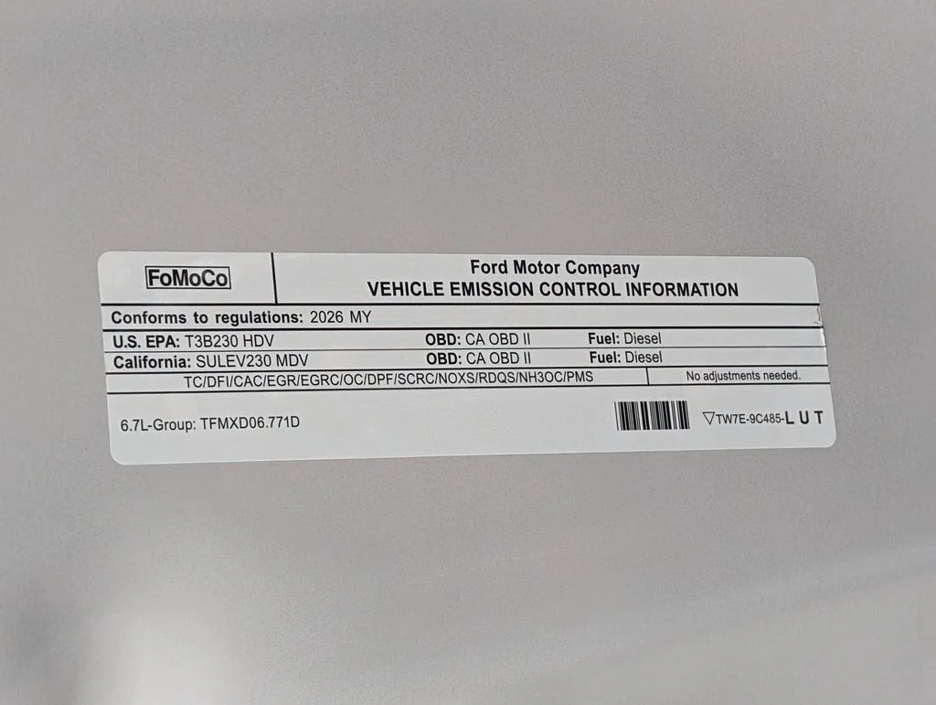 New 2026 Glacier Gray Metallic Tri-Coat Ford F-250® Lariat® image 34